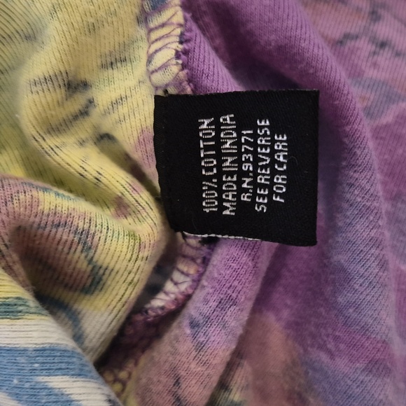 Kaktus Women's  Multicolor Cotton Sleeveless Top Sz M - Picture 6 of 7